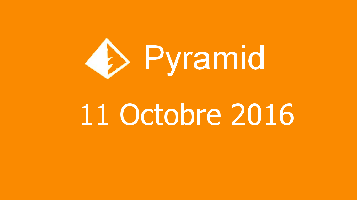 Microsoft solitaire collection - Pyramid - 11 Octobre 2016