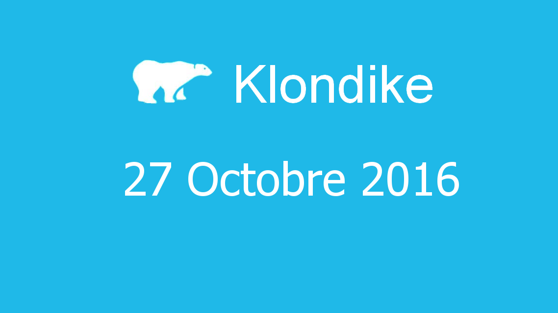 Microsoft solitaire collection - klondike - 27 Octobre 2016
