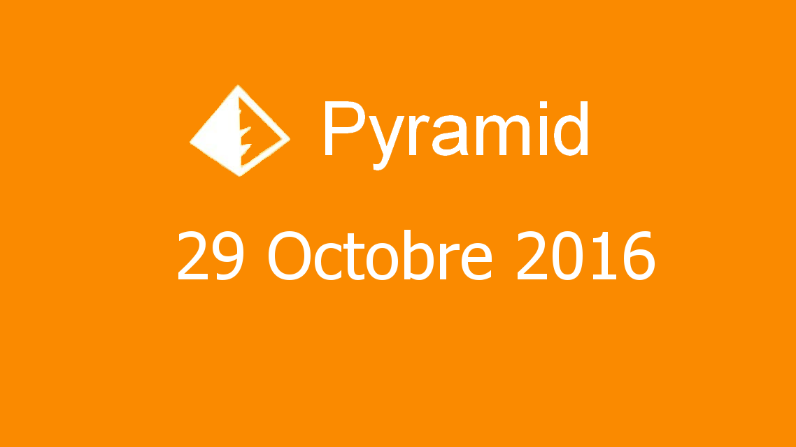 Microsoft solitaire collection - Pyramid - 29 Octobre 2016