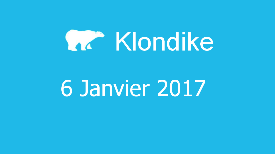 Microsoft solitaire collection - klondike - 06 Janvier 2017