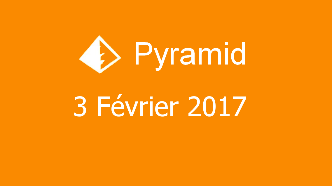 Microsoft solitaire collection - Pyramid - 03 Février 2017