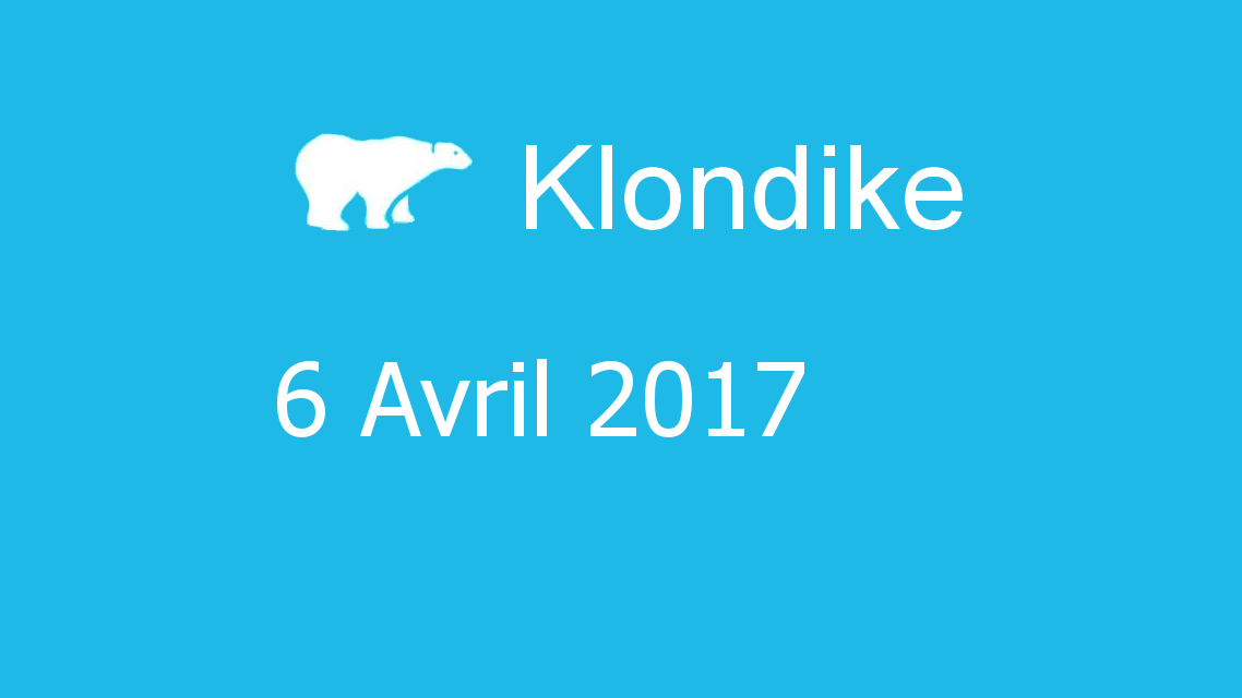 Microsoft solitaire collection - klondike - 06 Avril 2017