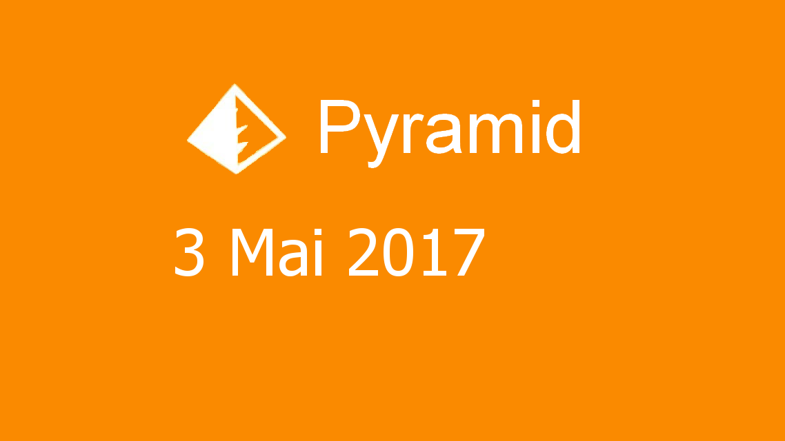 Microsoft solitaire collection - Pyramid - 03 Mai 2017