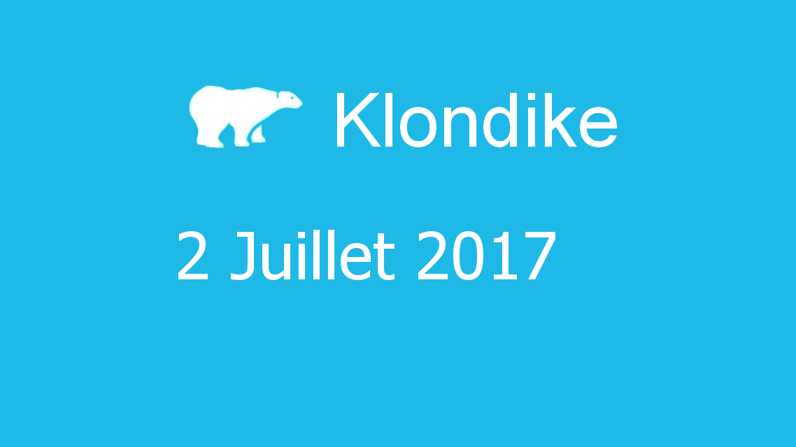 Microsoft solitaire collection - klondike - 02 Juillet 2017