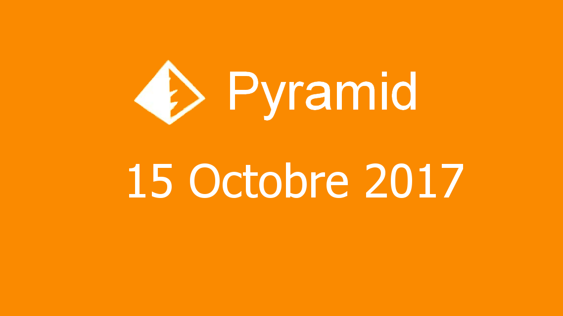 Microsoft solitaire collection - Pyramid - 15 Octobre 2017