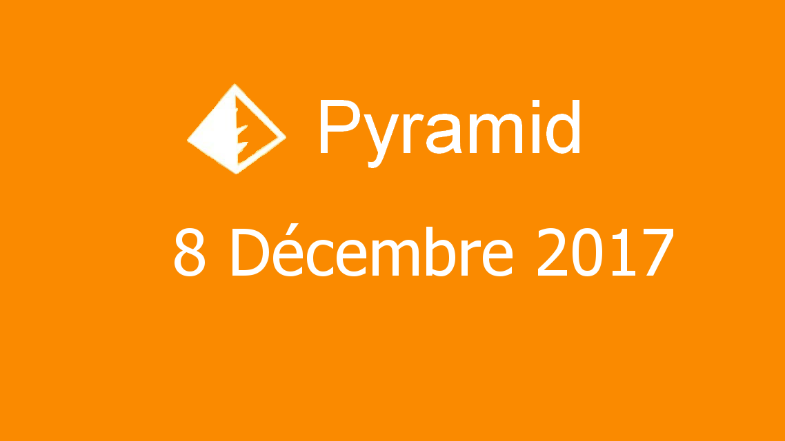 Microsoft solitaire collection - Pyramid - 08 Décembre 2017