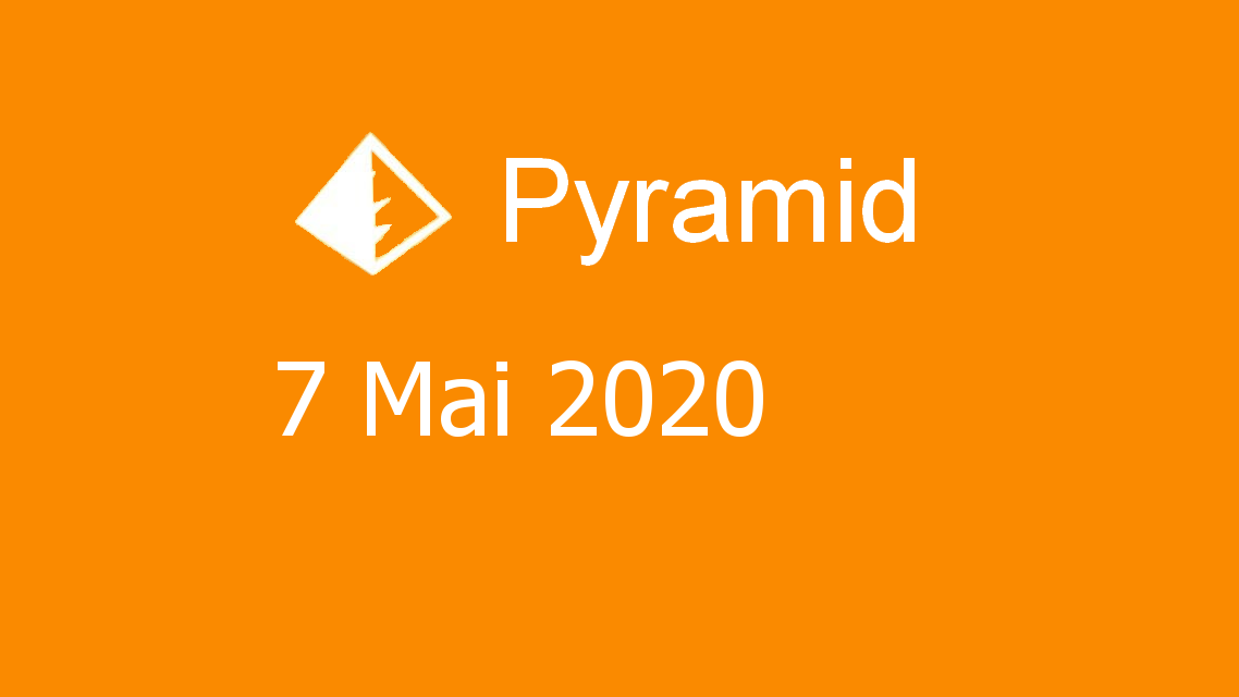 Microsoft solitaire collection - Pyramid - 07 Mai 2020