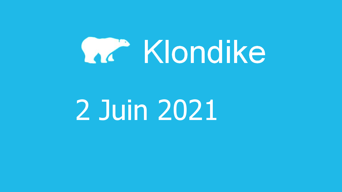 Microsoft solitaire collection - klondike - 02 juin 2021