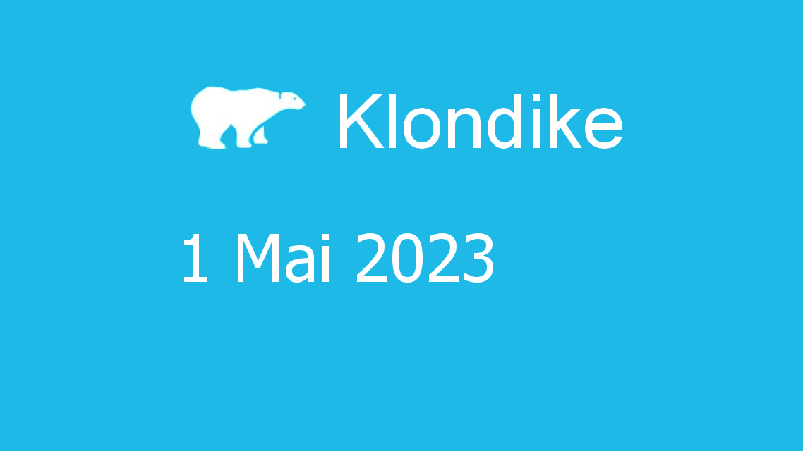 Microsoft solitaire collection - klondike - 01 mai 2023