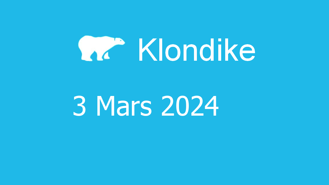 Microsoft solitaire collection - klondike - 03 mars 2024