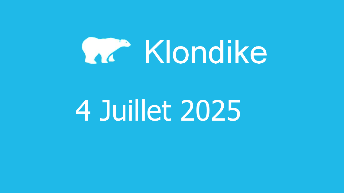 Microsoft solitaire collection - klondike - 04 juillet 2025