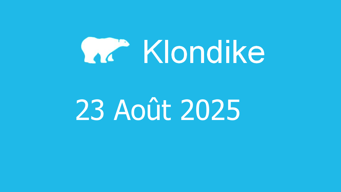 Microsoft solitaire collection - klondike - 23 août 2025