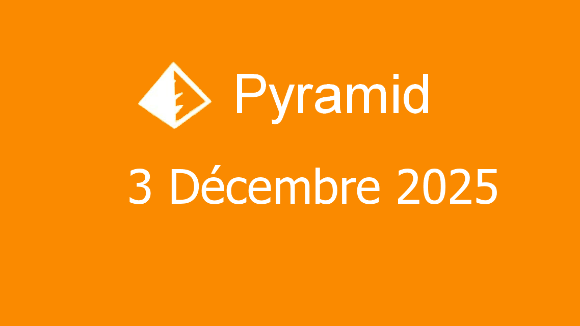Microsoft solitaire collection - pyramid - 03 décembre 2025